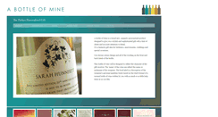 Desktop Screenshot of bottleofmine.com